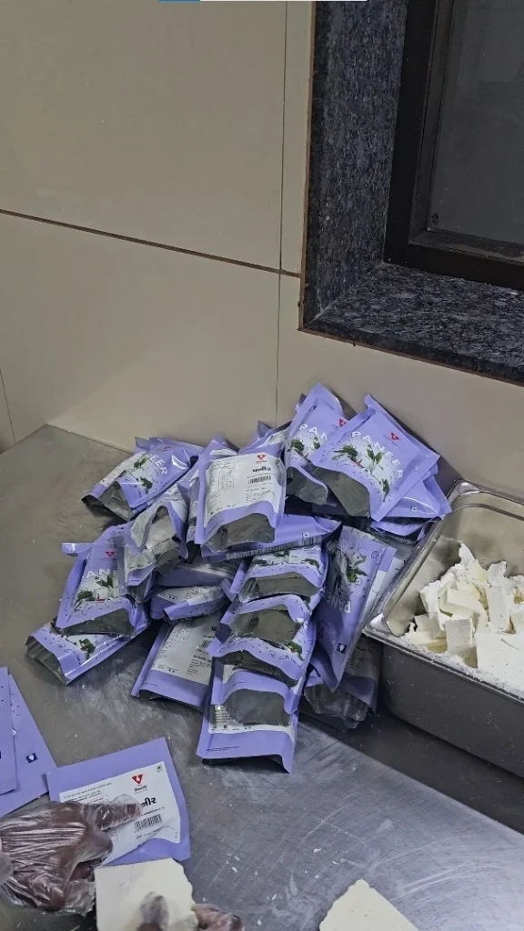 paneer packaging